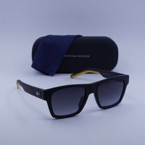 Tommy Hilfiger TH1975/S 0FRE 9O Square Sunglasses – Matte Grey/Grey Gradient